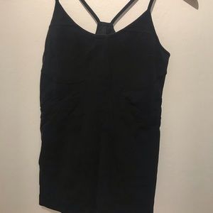 Black Lululemon tank top with pocket
